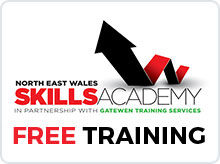 North East Wales Skills Academy advert