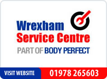 Wrexham Service Centre - part of Body Perfect advert